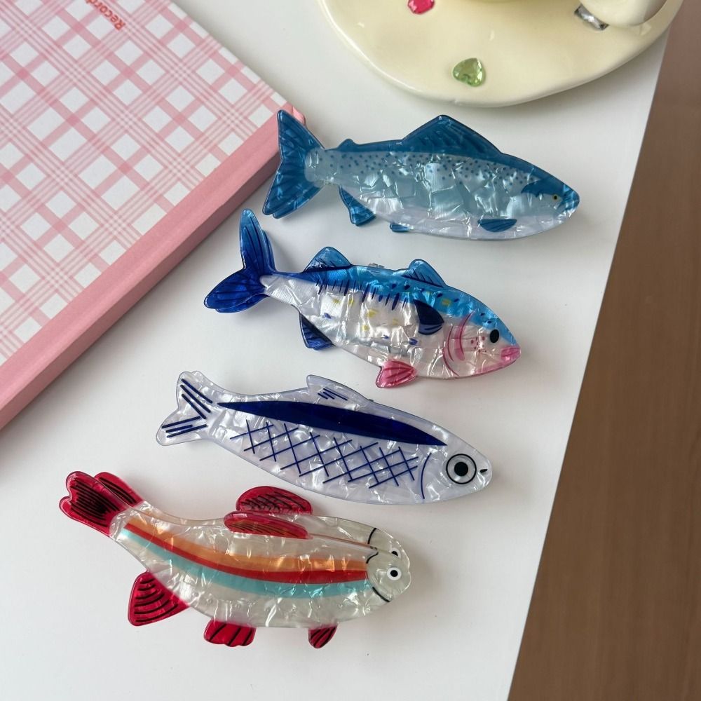 Hairpin Ocean Animal Hair Claw - Lifestyle In Korean ulasan dan harga