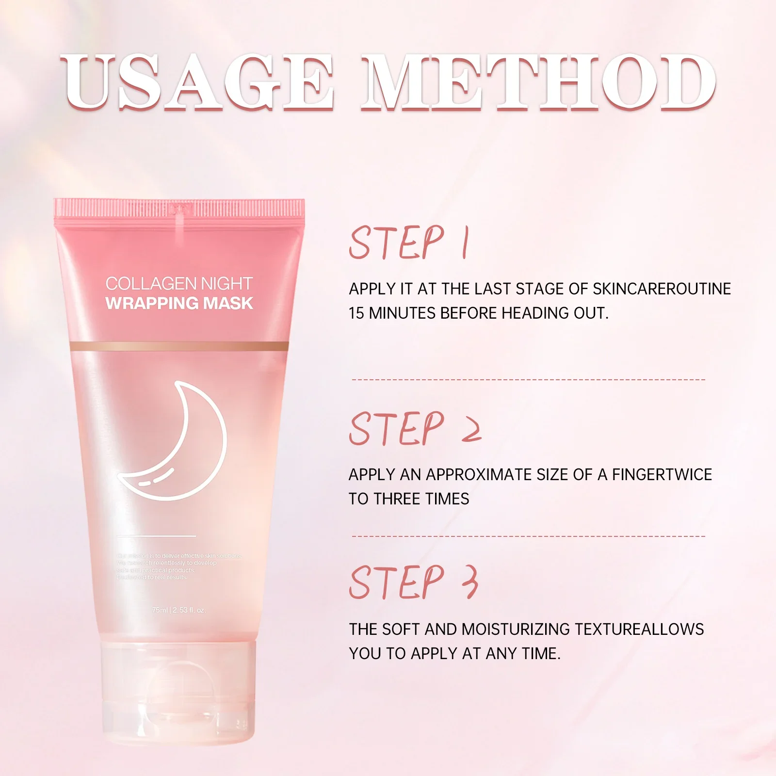 Collagen Night Wrapping Mask 7 - Sleeping Pack Overnight ulasan dan harga