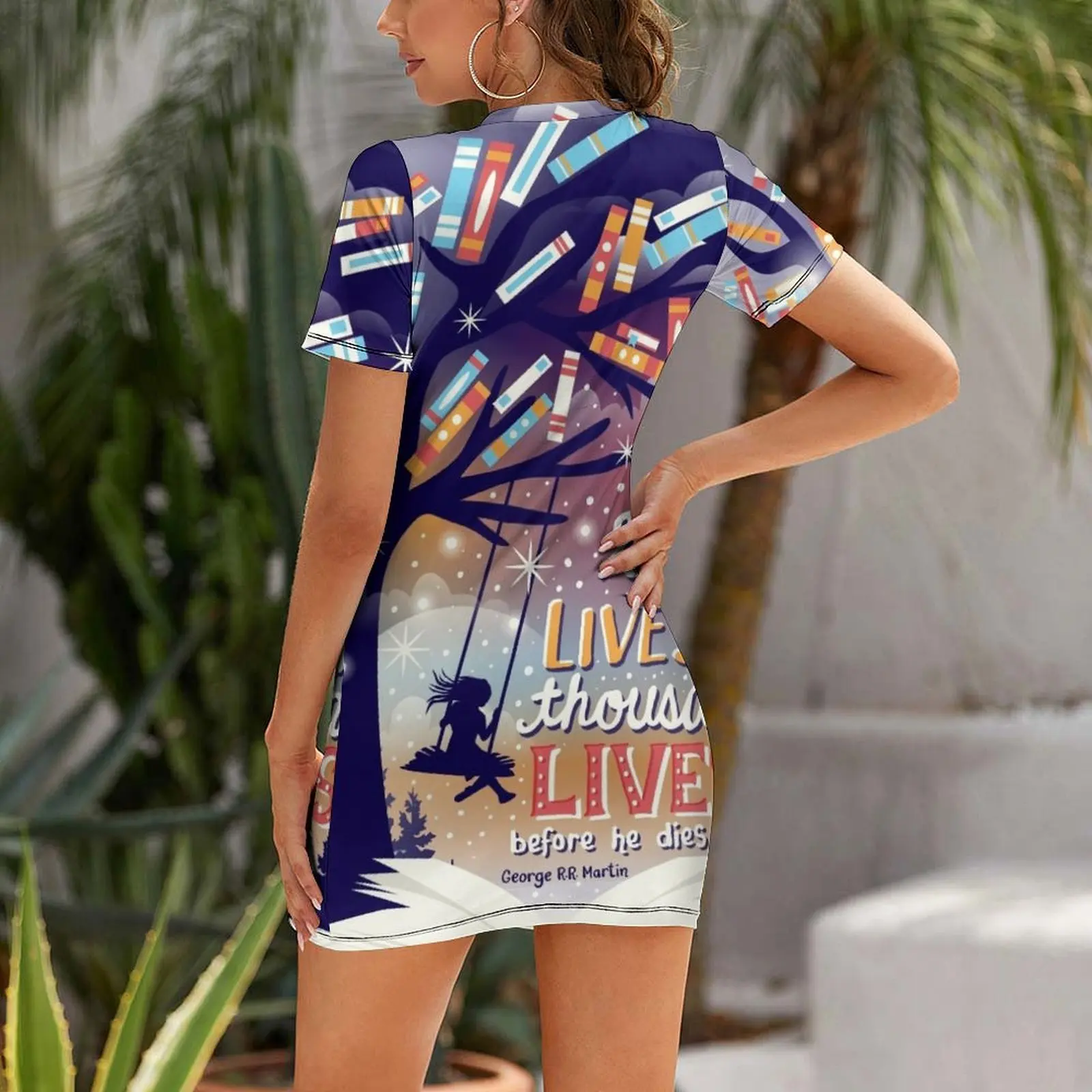 Thousand lives Short-Sleeved D - Korean Lifestyle Trends ulasan dan harga