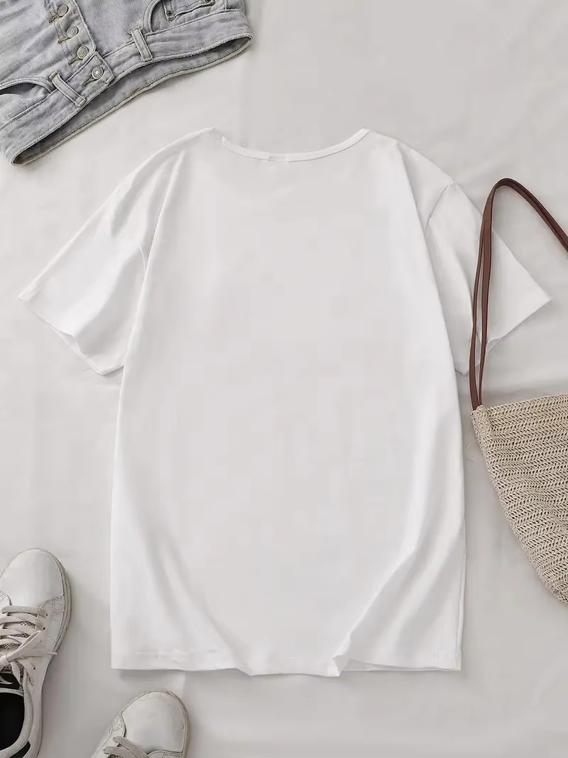 Women's T-shirt with A Illustr - Korean Lifestyle Trends ulasan dan harga