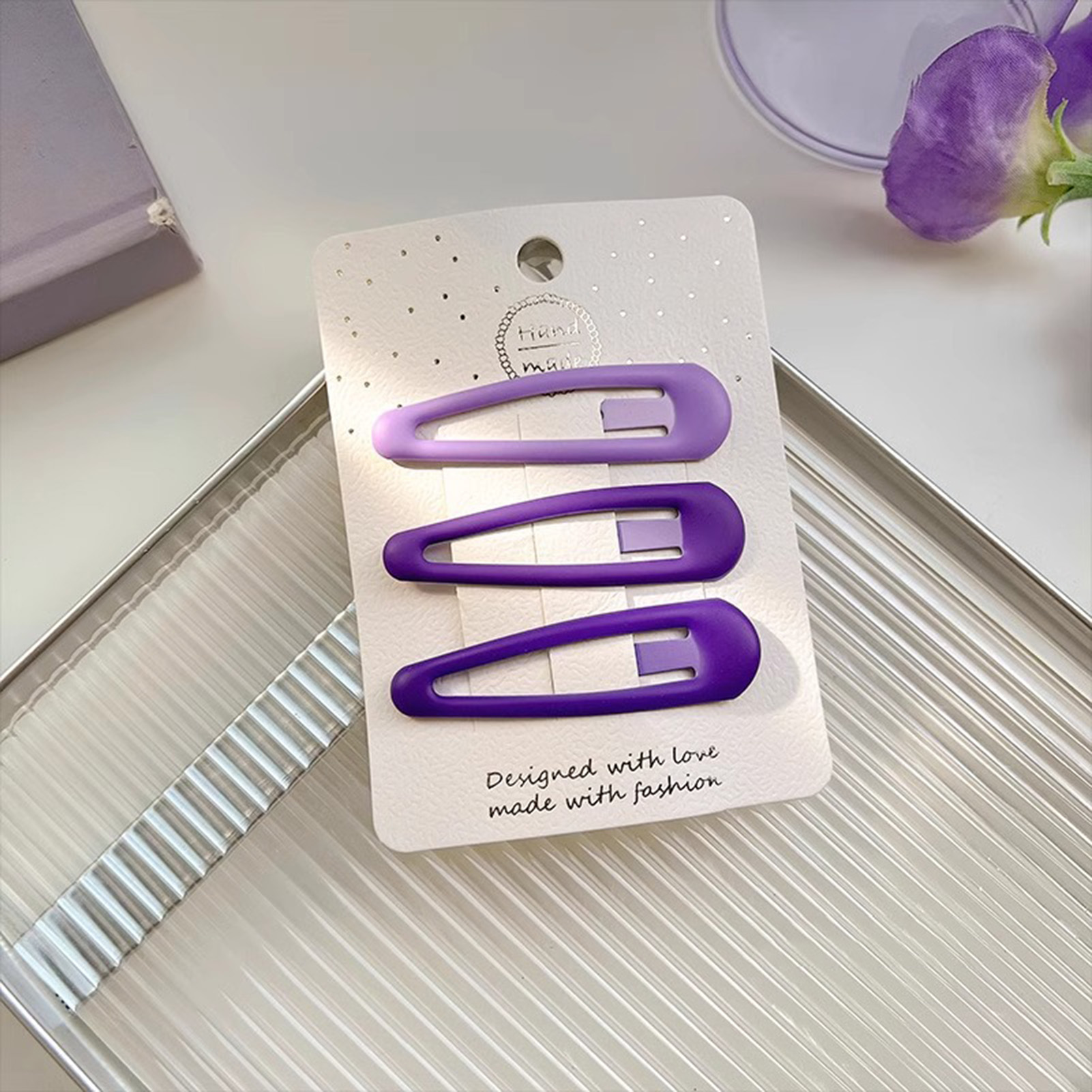 3PCS Sweet Style Headwear Pins - Lifestyle In Korean ulasan dan harga