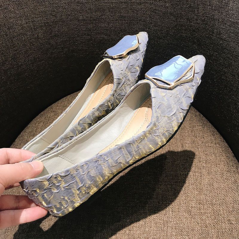Women's Shoes Flat Pointed Toe - Korean Lifestyle Trends ulasan dan harga