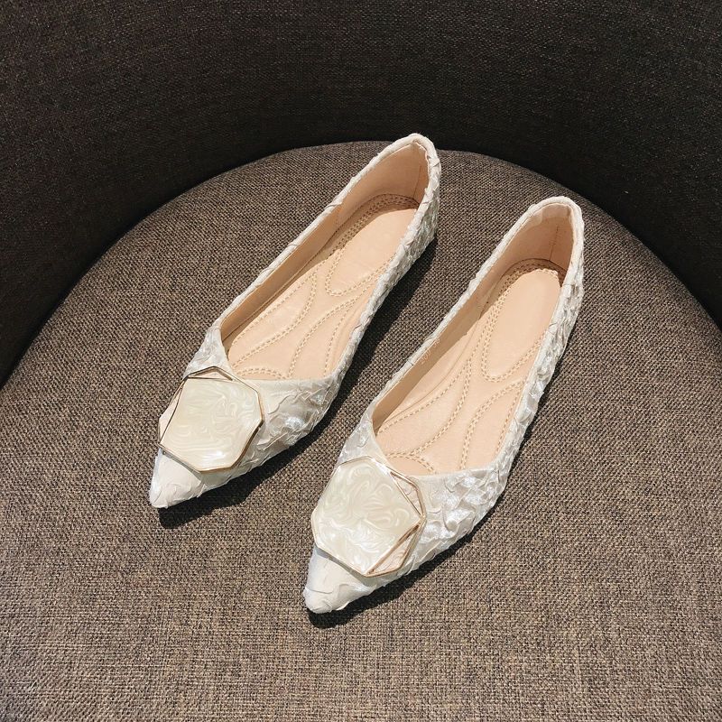 Women's Shoes Flat Pointed Toe - Korean Lifestyle Trends ulasan dan harga