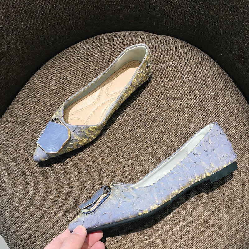 Women's Shoes Flat Pointed Toe - Korean Lifestyle Trends ulasan dan harga