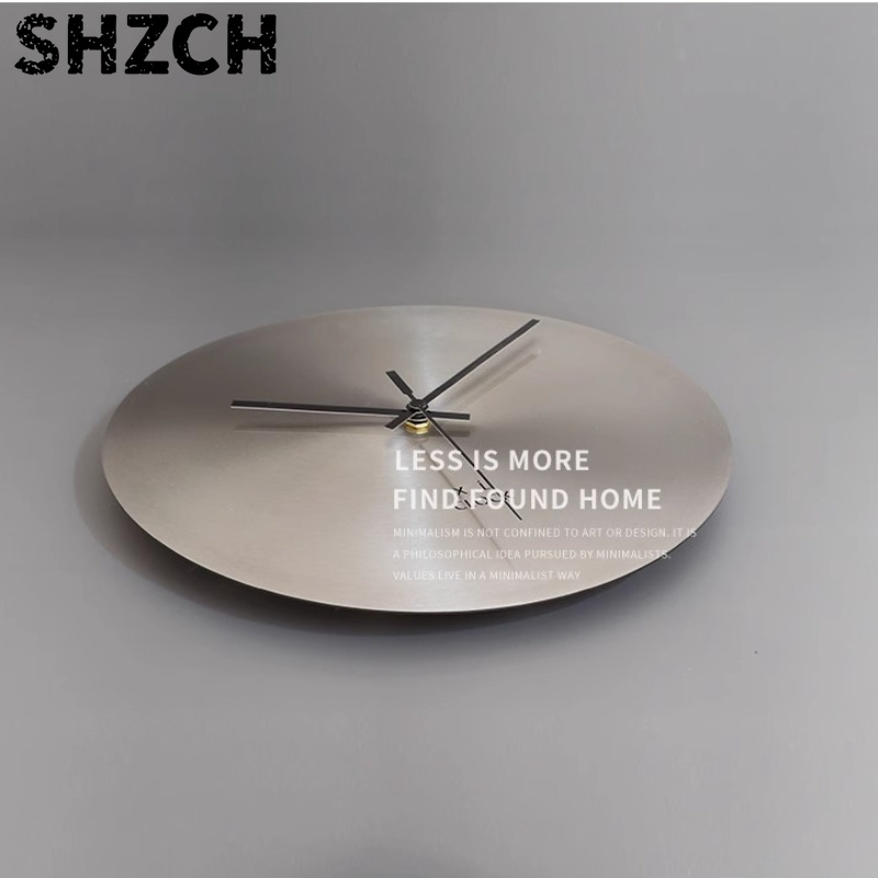 Stainless Steel 3d Wall Clock  - Korean Lifestyle Studio ulasan dan harga