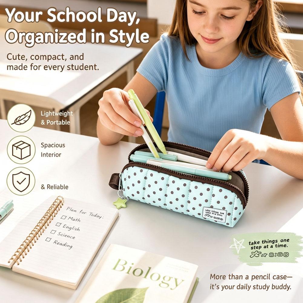 Mint Life Large Capacity Pen B - Korean Lifestyle Student ulasan dan harga
