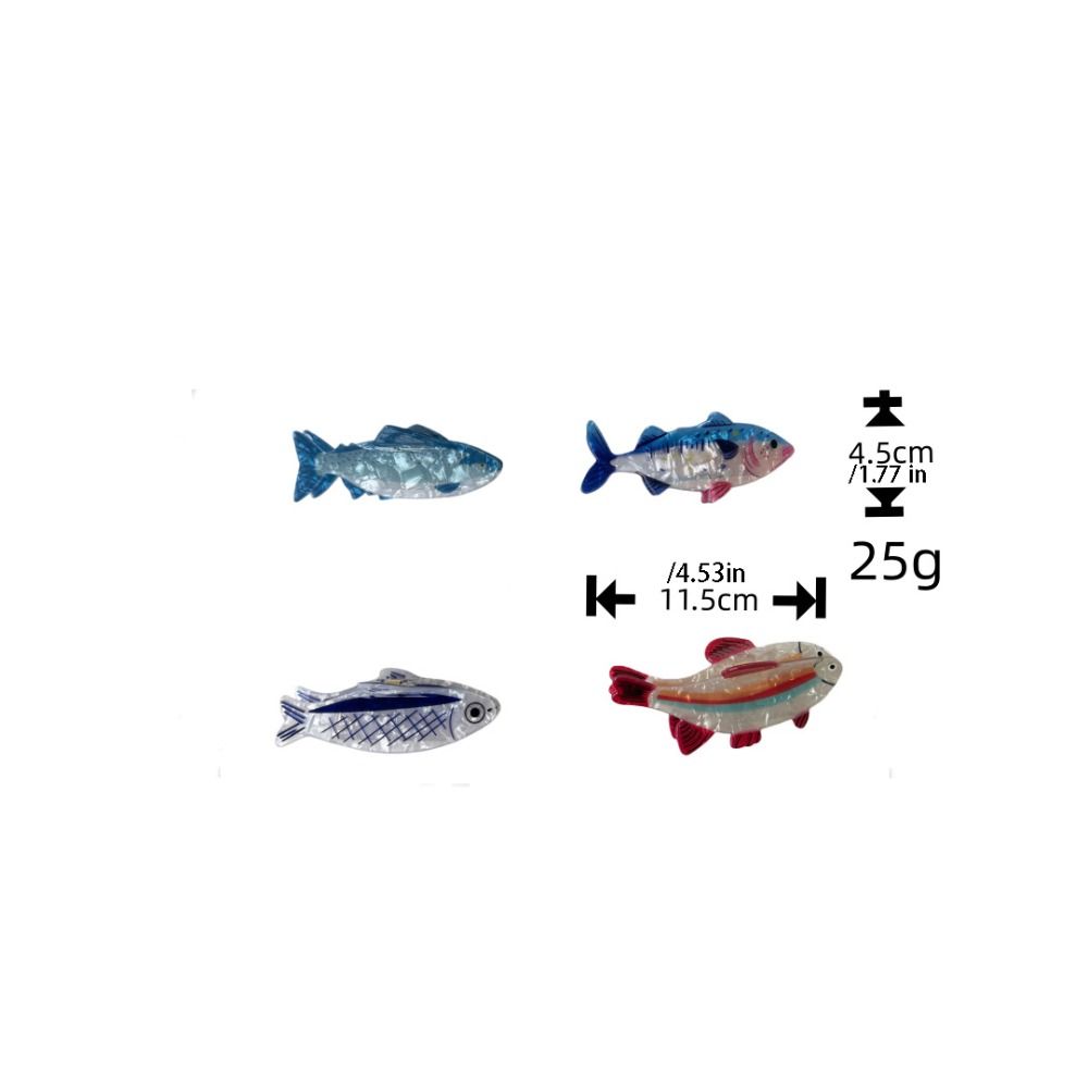 Cute Hairpin Ocean Animal Hair - Lifestyle In Korean ulasan dan harga